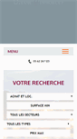 Mobile Screenshot of ozenneimmobilier.com